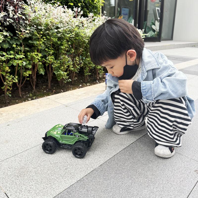 1:16 Children's Camouflage Remote Control Climbing Car with Lights and Battery Pack - Electric Off-road Toy