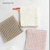 Sanli Long-Staple Cotton Waffle Washcloth 3-Pack