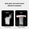 Shower Drain Covers Drain Cover Shower Floor Drain Patch Anti-Odor Silicone Shower Drain Stopper Mat Prevent Drain Odor Flexible