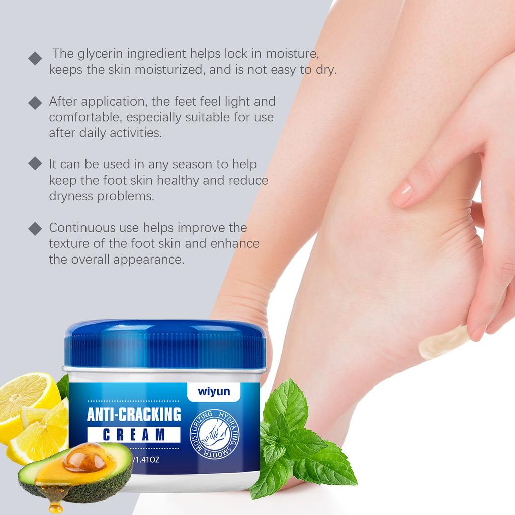 Cremă hrănitoare pentru picioare calmează picioarele uscate hidratantă hidratantă exfoliantă și rejuvenantă cremă pentru picioare