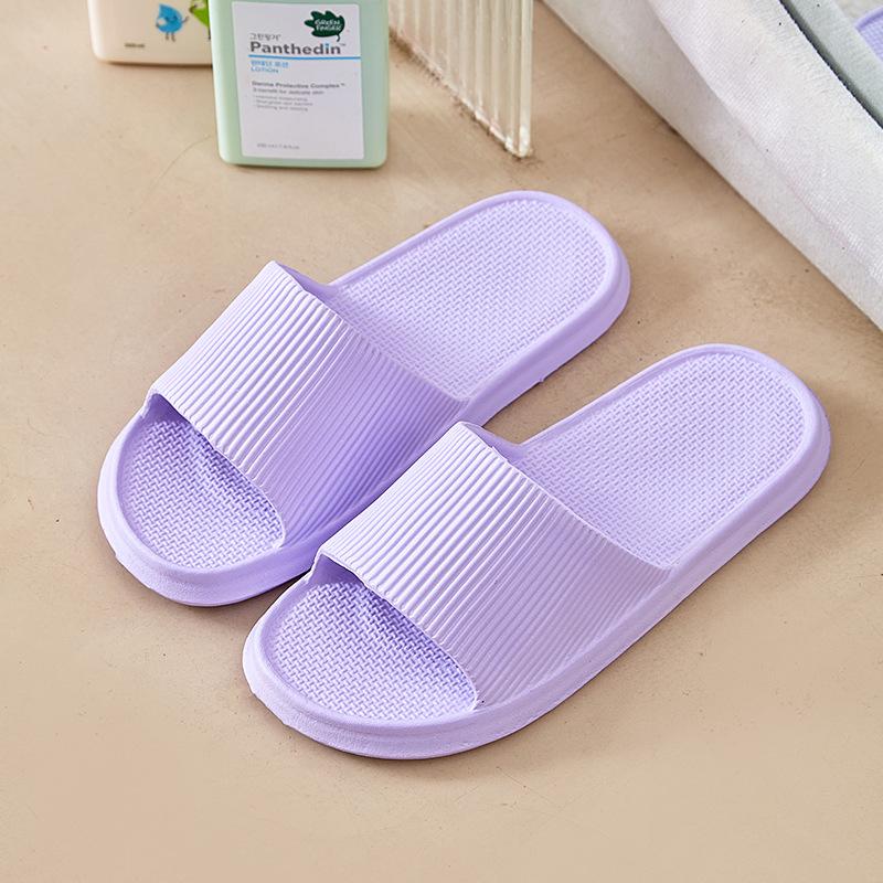 slippers men's summer indoor home home thick-bottomed bathroom bath non-slip couple cool slippers