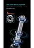 TANKE Mountain Bike 4-Bearing Hub: Quick Release Thru Axle, Iridescent Aluminum Alloy.