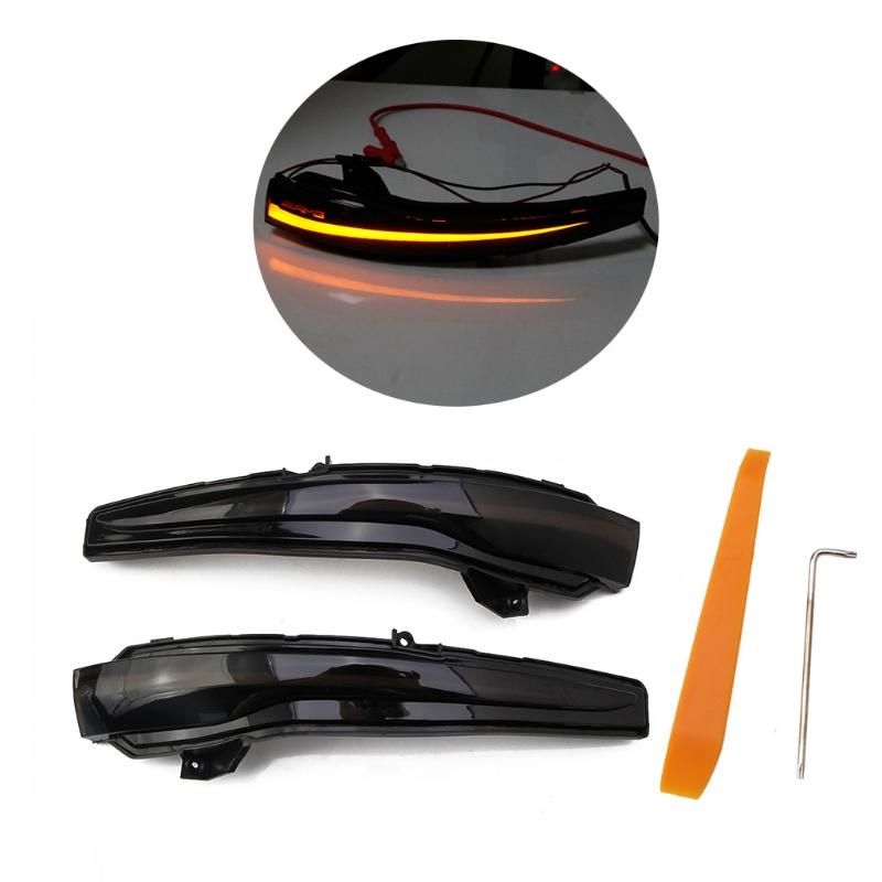 

Scroll LED Dynamic Turn Signal Light For-Mercedes Benz-C Class W205 E W213 S W222 Mirror Flashing Light Repeater Blinker жовтий