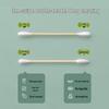 CHAHUA Double-Headed Bamboo Cotton Swabs