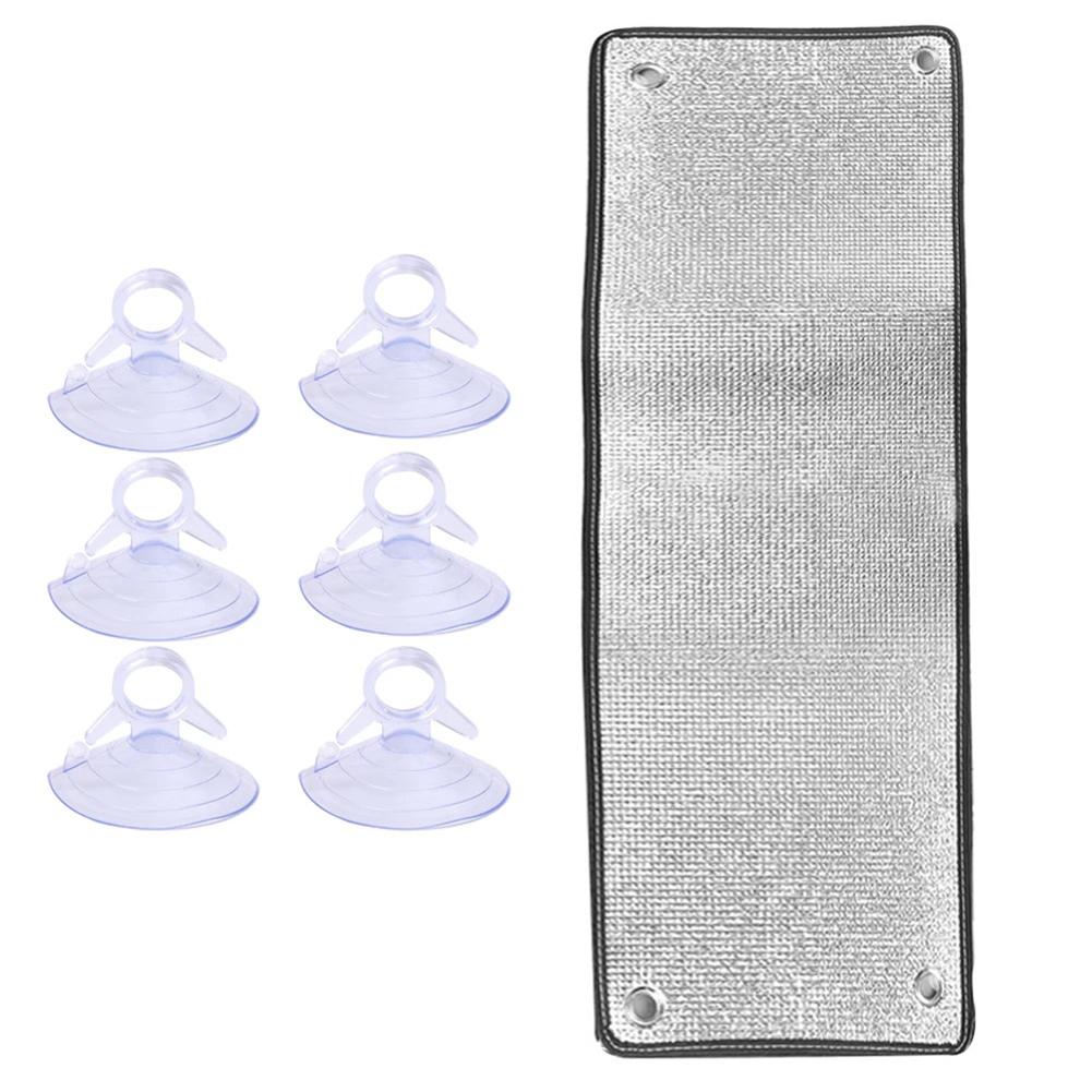 Double Layer Sun Protection Film Protection Silver Sunshade Film Indoor Comfort Versatile Use Antifreeze Properties