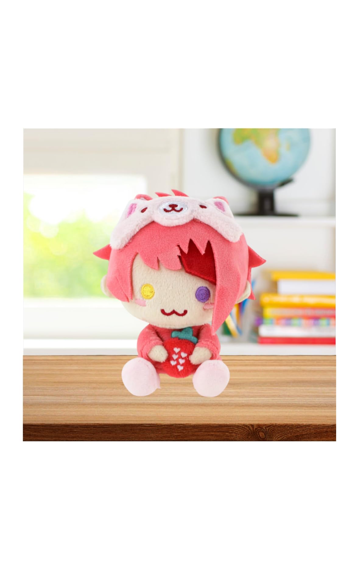 

Strawberry Prince Animal Sitting Plush Toy Sitting Official Goods (Рин)