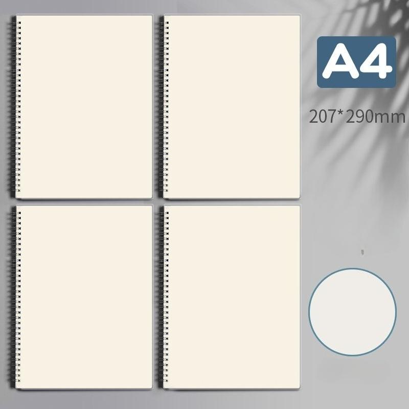80 Sheets/ 160 Pages Square Line Notebook A4 A5 B5 Coil Paper Journal Diary Sketchbook For School Notebook Supplies Stationery