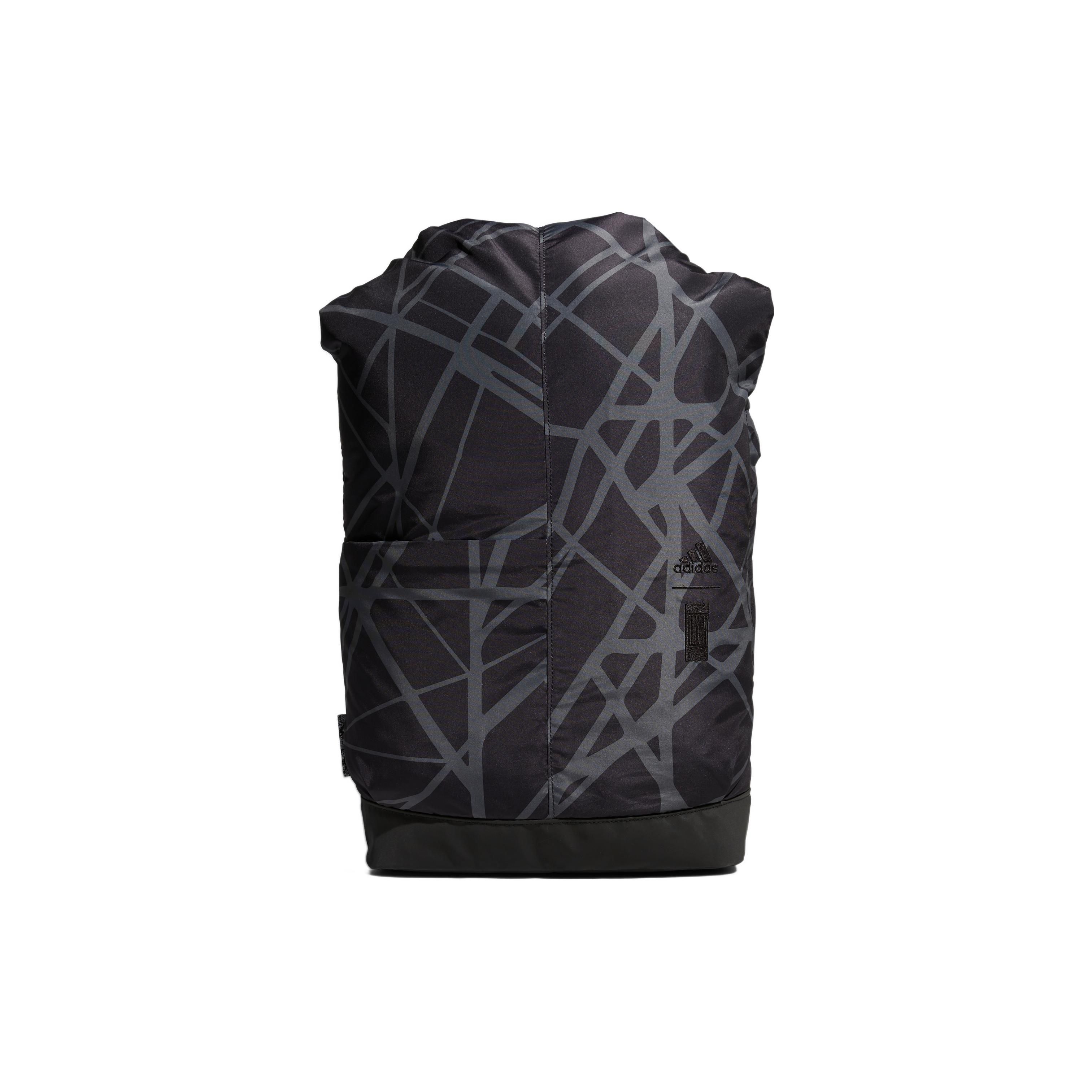 Adidas Wuji Series Official New Sports Polyester Backpack Unisex Backpack Black IA5296 Black