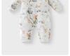 Quilted Winter Newborn Romper: Thick, Warm Crawling Suit