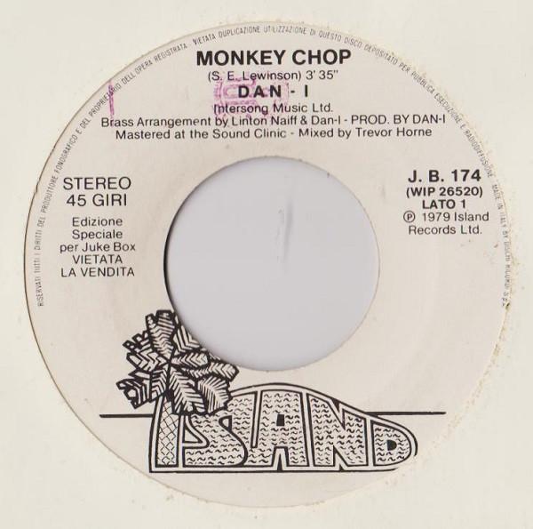 

7inch Record DAN I TOM PETTY Monkey Chop Refugee JB174 ISLAND RECORDS 1980 Italy Dance Electronica Used