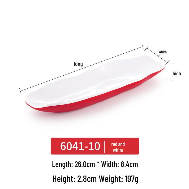 Kaibaiya Melamine Rectangular Sushi & BBQ Tray