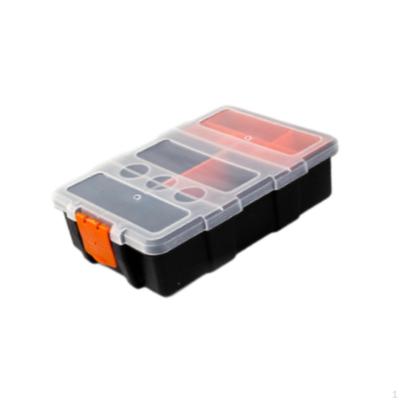 Electronic Components Box Multi Grid Portable Interchangeable Storage for Repair Screws Fastener