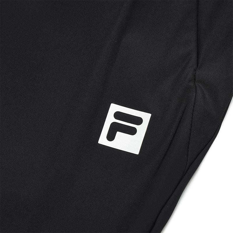 FILA Fitness Series Casual Sports Knitted Long Pants Men bottoms Deep-Black A51M421602ABK
