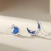 Tancise S925 Sterling Silver Luxury Personality Pendant Necklace Women's Classic Tide Necklace