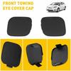 FOR 2010-2011 Toyota Prius Left Right Side Primed Bumper Tow Hook Cover EXV