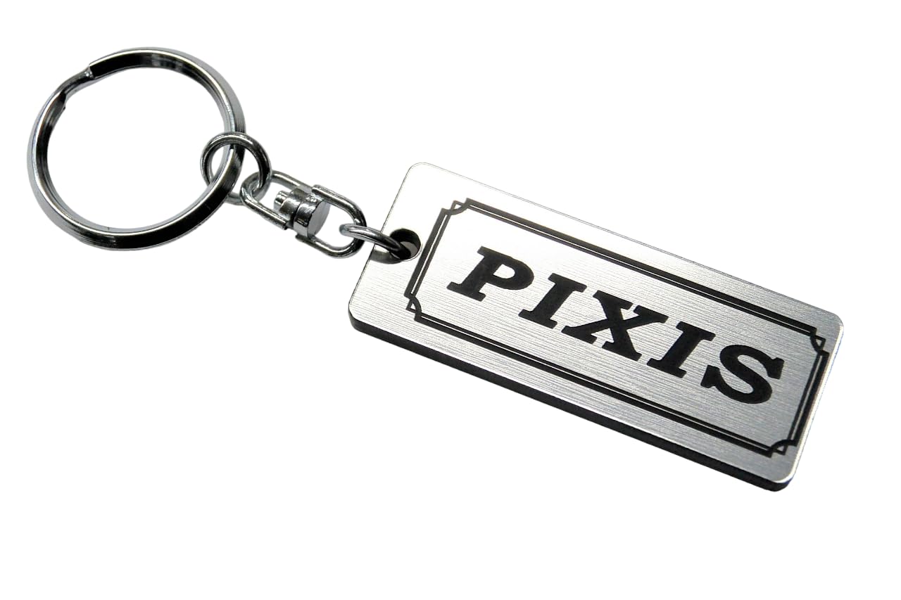 

PIXIS Серебристо-черный Toyota Pixis Van Mega Epoch Space Modellista Ранние и поздние кастомные детали Акриловый серебристый брелок QA-612-2 Двухслойный двойной