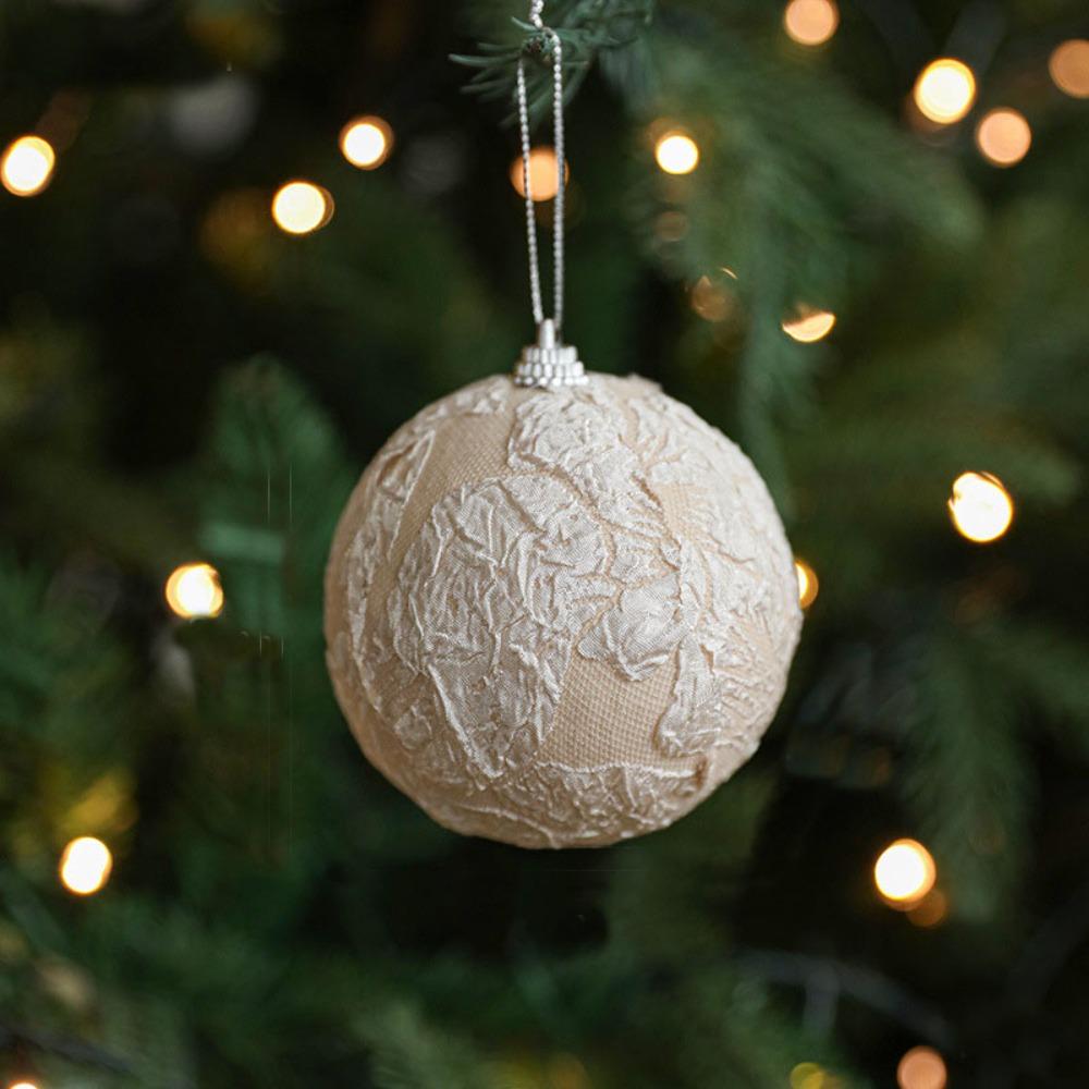8CM Christmas Tree Decoration Ball Party Supplies Xmas Ornaments DIY Christmas Pendant  New Year