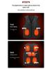 Dual Control USB Heated Vest - Couple Style, Constant Temperature, Cold Protection