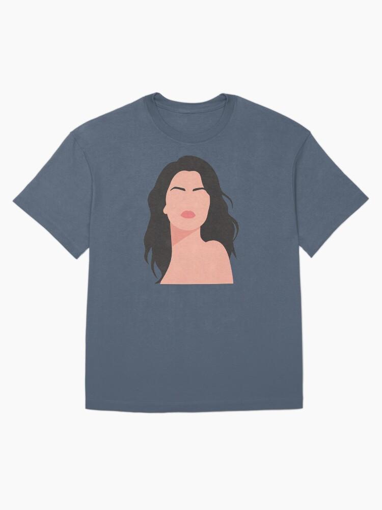 Selena Gomez Lineless Illustration Oversized T-Shirt
