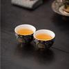 Vintage Style Tea Cup Ceramic High-temperature Fired Small Tea Cup Clever And Lightweight Kung Fu Tea Set