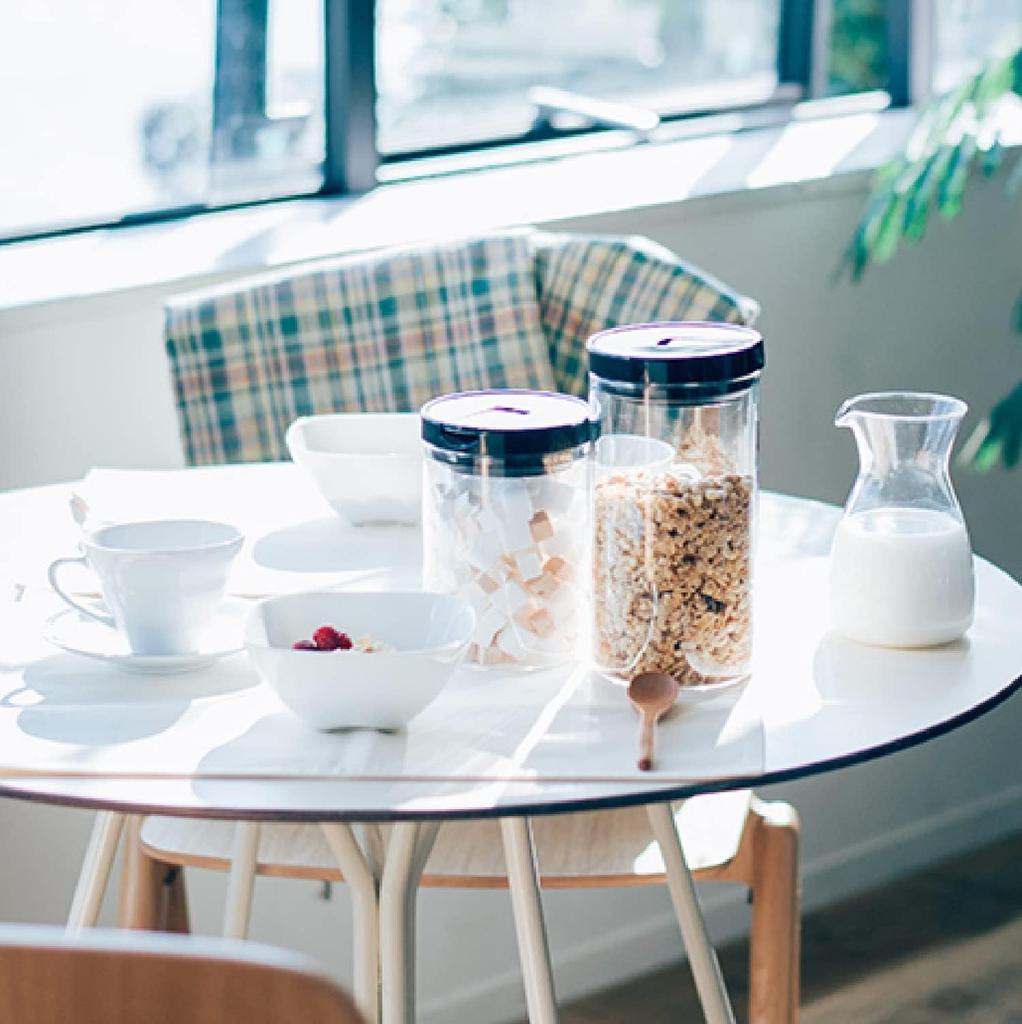 Hario Coffee Canister M Black MCNR-200-B