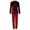 Christmas Prints Family Matching Long Sleeve Tops+Pants Set Family Matching Sets