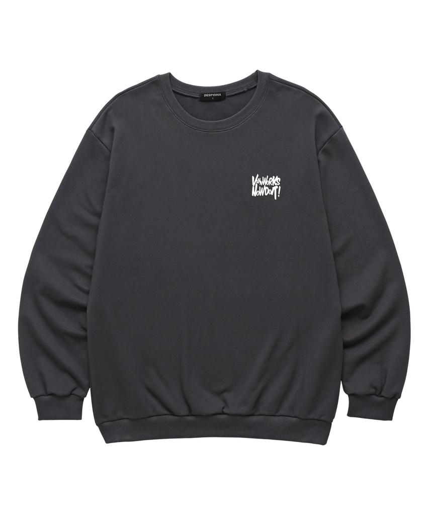 VANNWORKS Now Doit Sweatshirt (Vls0083) Charcoal (Type B)