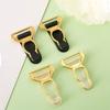 10pcs Black Corset Leg Garter Belt Clip 10/12mm Suspender Clips New Hosiery Stocking Grips