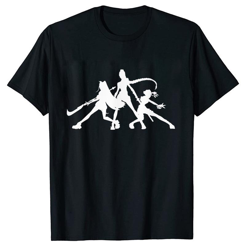 Kpop Huntrx Men's And Women's Short Sleeve T-shirt Unisex Tee Graphic Short Sleeve Shirt Unisex Men Women All-season