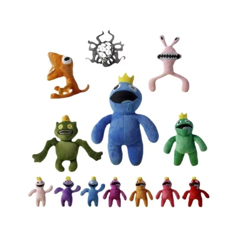 Rainbow Friends Roblox Plush Toys Colorful Stuffed Cartoon Character Dolls For Kid Birthday Gifts Home Decor Games Collectibles