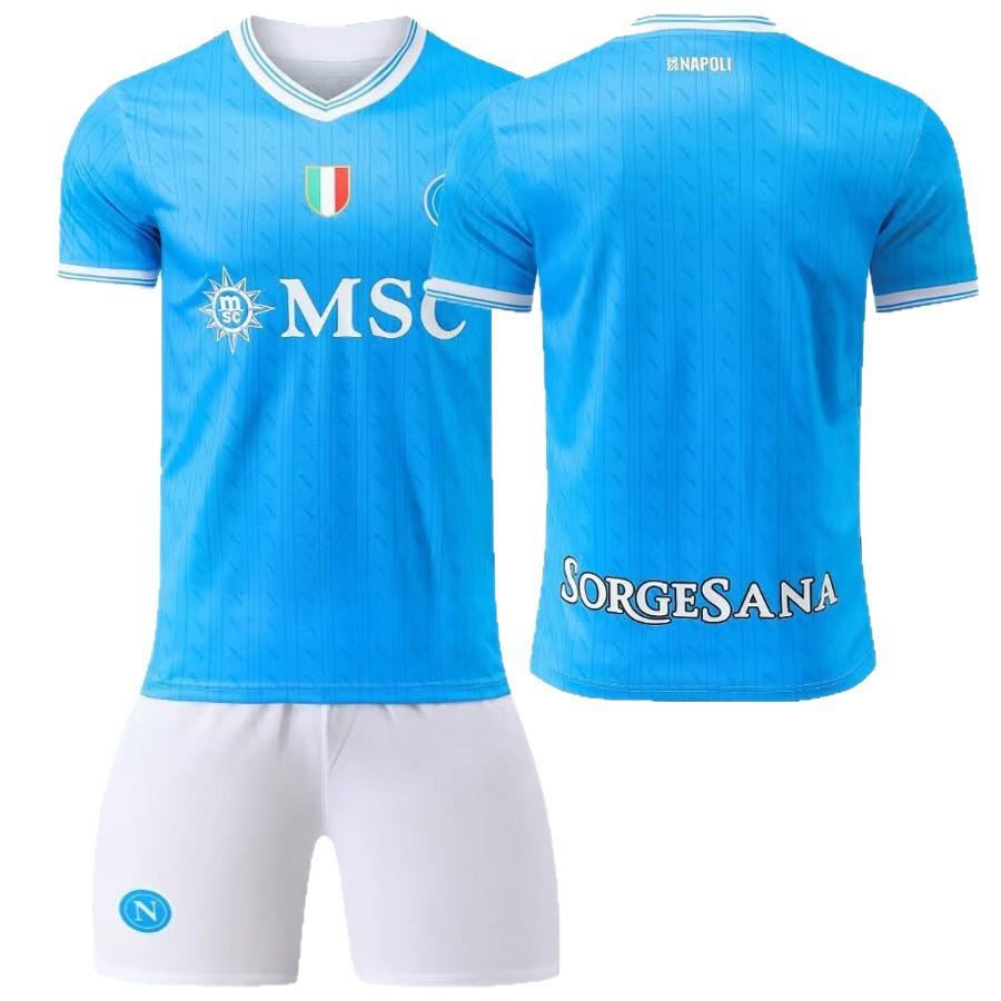 2526 Serie A No. 11 De Bruyne jersey 19 Hoylan Napoli home Lukaku football jersey #14