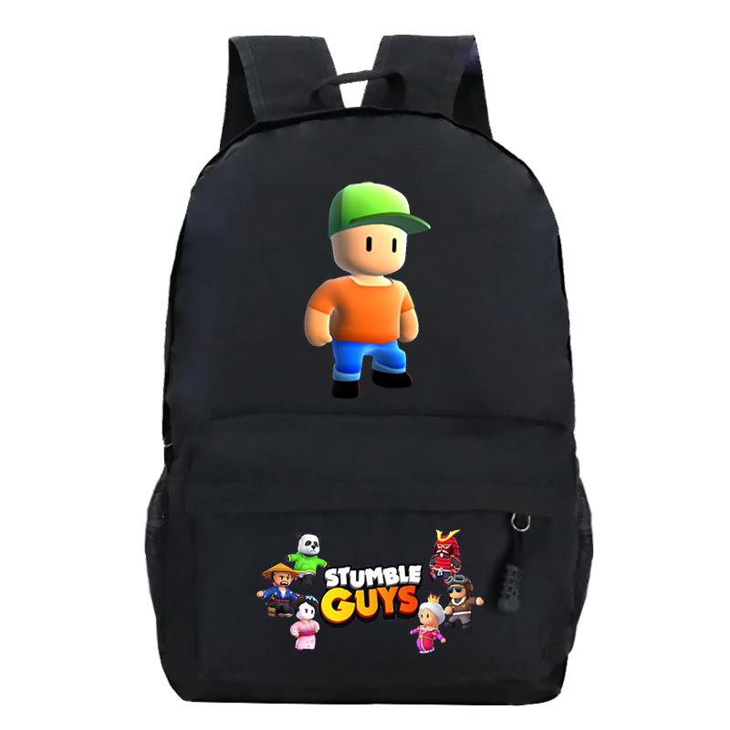 Collision Party Game Merchandise Printing Trend Student Leisure Children Double Shoulder Bag