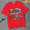 Kids Crewneck Casual T-Shirt, Soft Short Sleeve Top