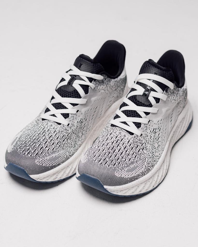 Scarpe da ginnastica da uomo Restime 25516 41 bianco-grigio tessuto