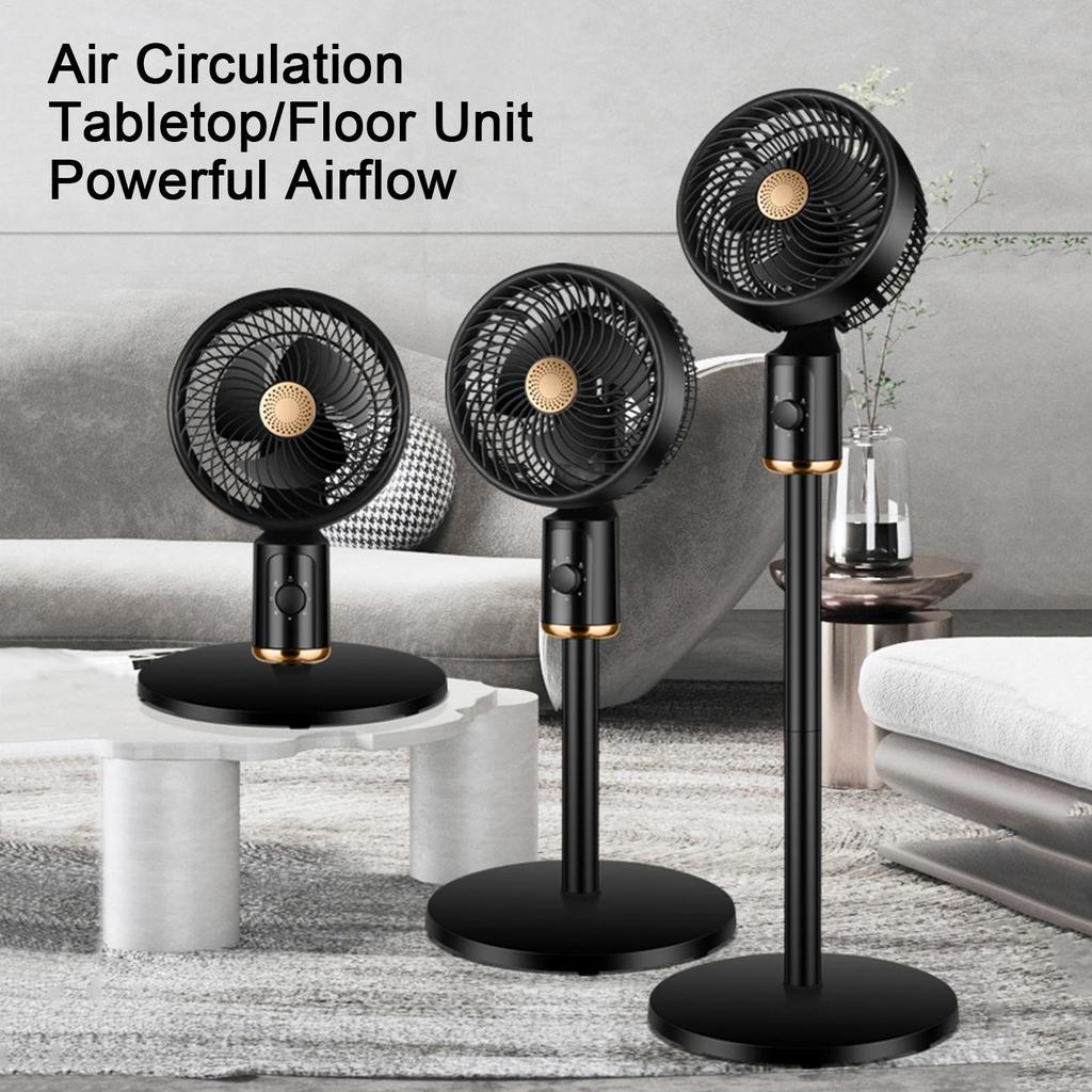3 Speed Quiet Tower Fan Adjustable Air Circulation Standing Fan For Bedroom Home Office Living Room, Compact Desktop Cooling Fan