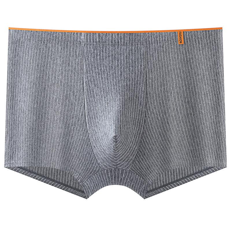 Men's Japanese Style Cotton Boxer Briefs – Antibacterial, Breathable, Skin-friendly, Trendy, Comfortable.