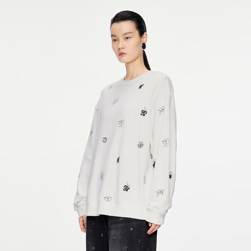 

JNBY 2024 Autumn Loose Fit Pullover Sweatshirt XS