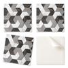 Self-Adhesive Graphic Decoration for Office or Study Geometric Tile Pattern 20X20X20 Cm