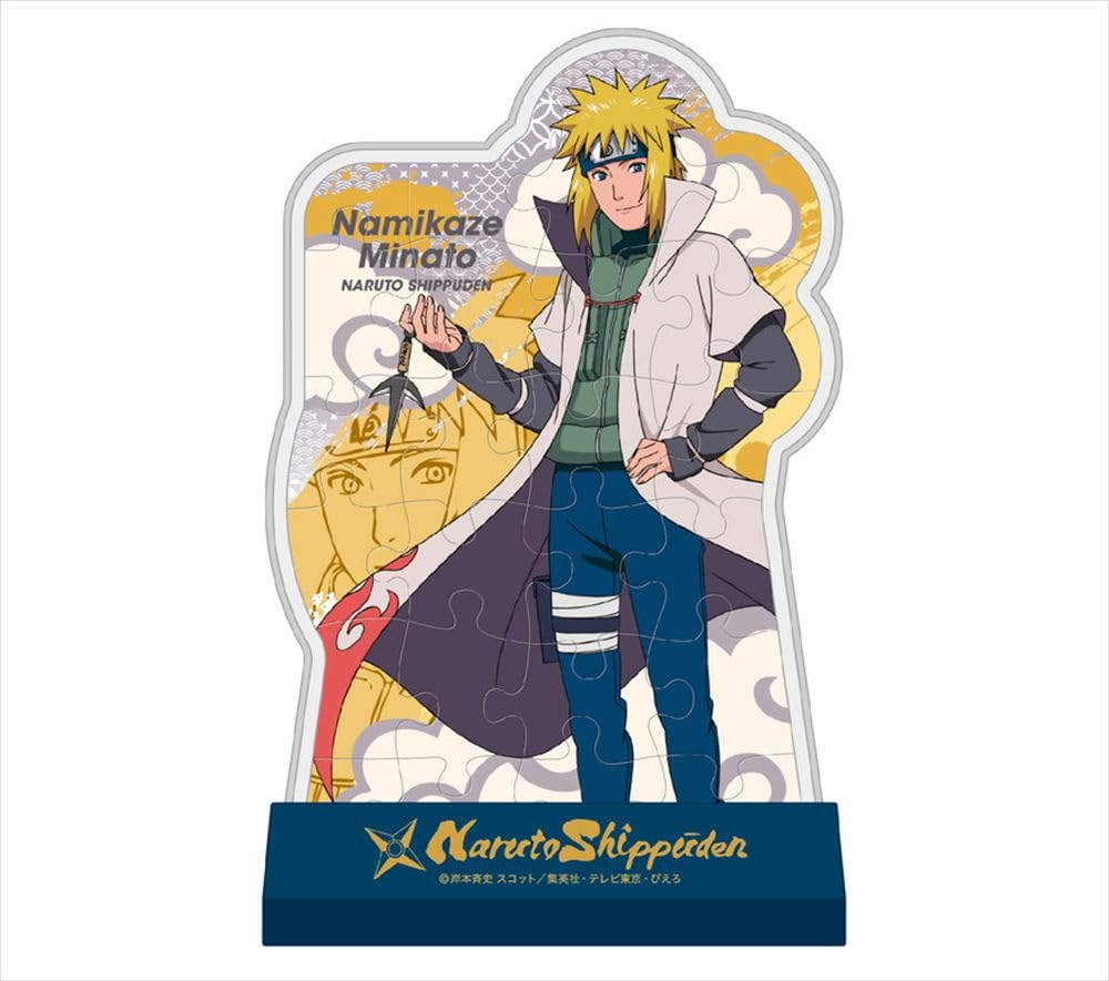 

Ensky Naruto Shippuden Capsule Standee Minato H137 x ABS CC-ST018 Namikaze, Approx. W89mm, Paper, PET,