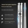 Shuangqiang 316L Stainless Steel Chopsticks 10-Pair Set