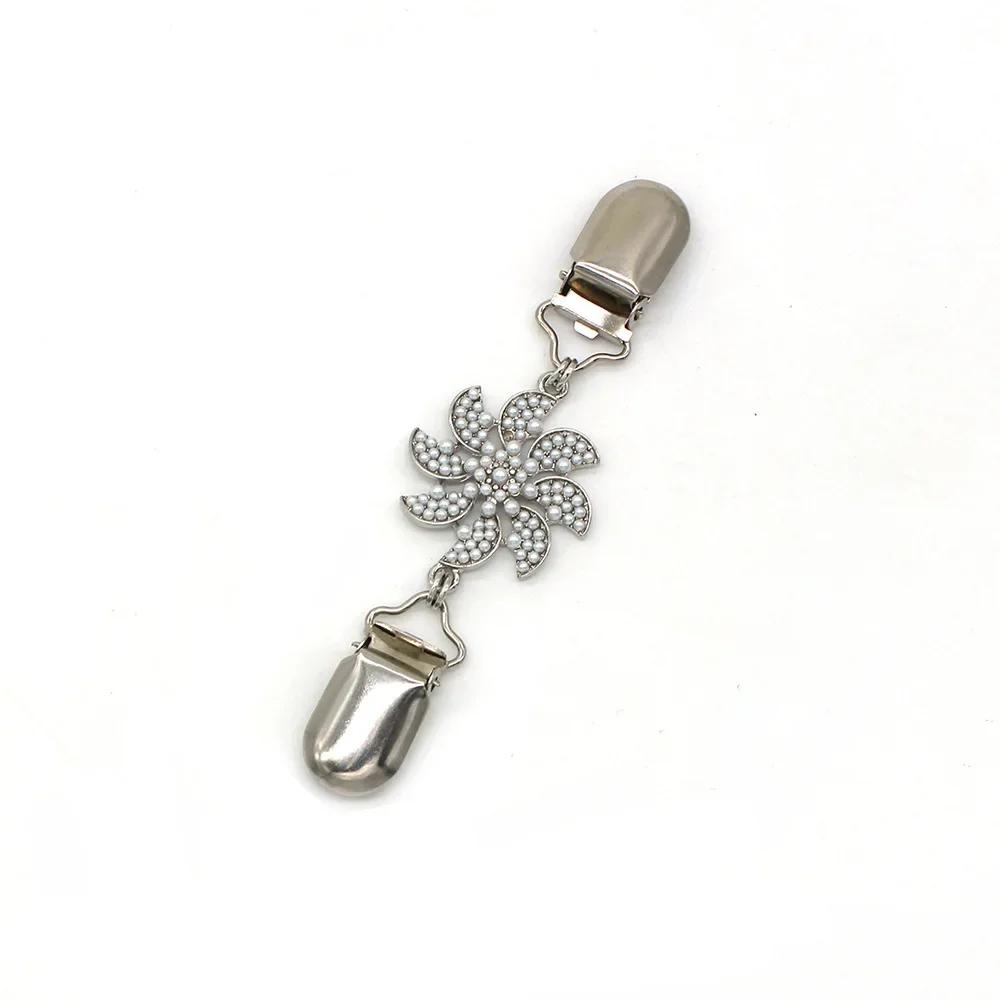 Cardigan Clip Sweater Shawl Clips Keeper Collar Duck-mouth Metal Clip Holder Garters Accessories Jewelry Gift