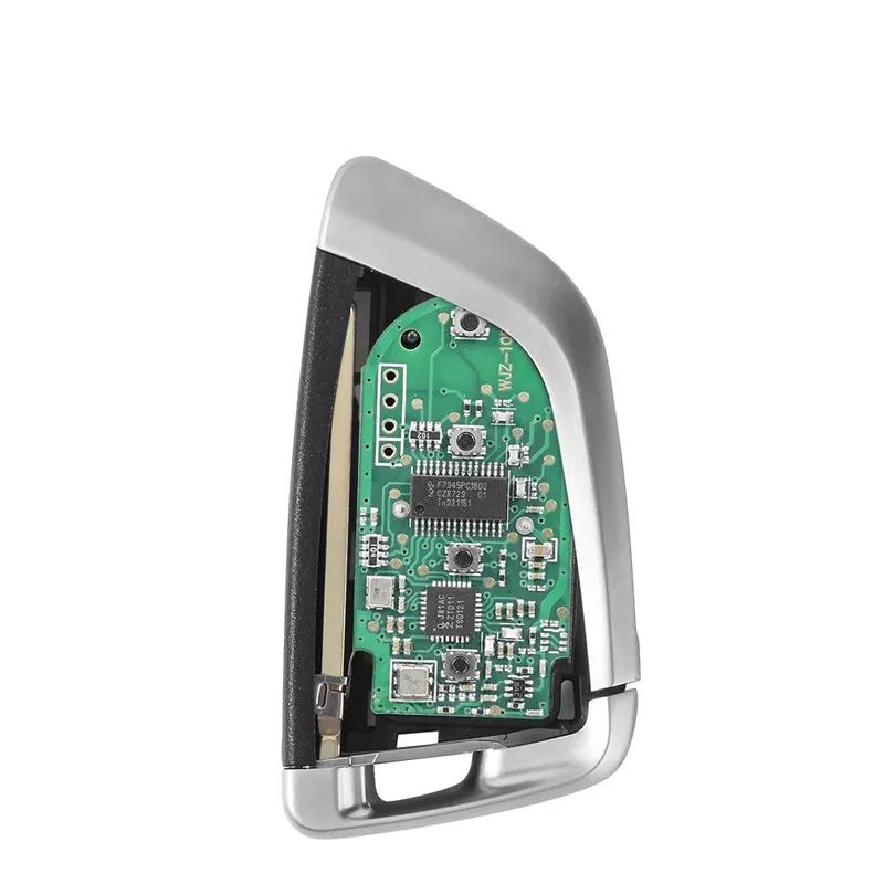 KEYYOU 1PCS 3/4 Buttons 315 433 868 MHZ ID49 PCF7945 Chip Remote Key Keyless Entry fob for BMW F FEM CAS4 5 7 Series X5 X6 2014+