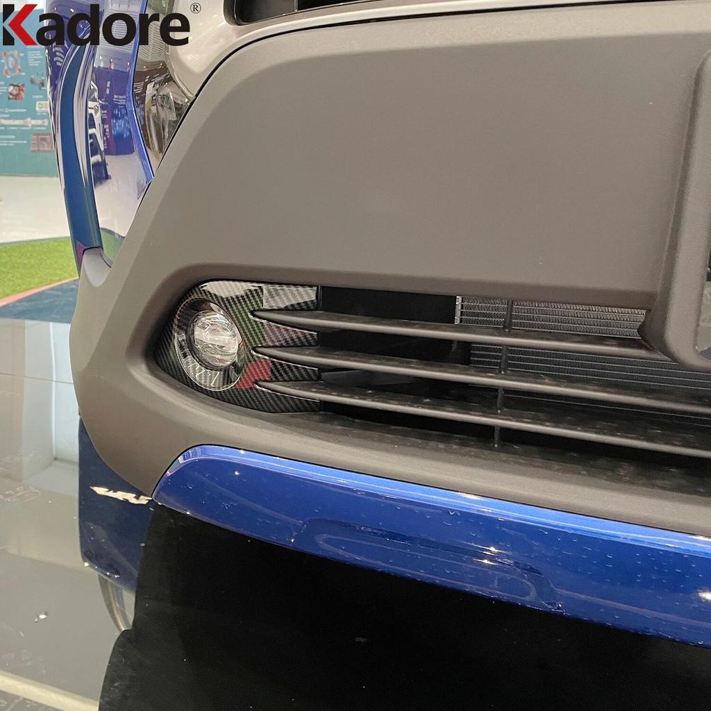 Front Fog Light Lamp Cover Trim For Toyota Corolla Cross    2022 2023 Chrome Foglight Frame Trims Car Accessories