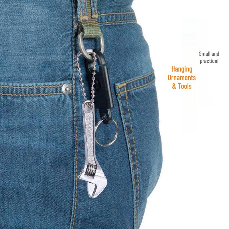 Cross-Border Mini Adjustable Wrench - 2.5 to 12 Inch Multifunction Tool