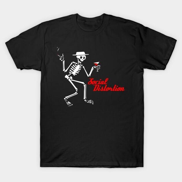 

social distortion retro TShirt Short Sleeve All Sizes S to 5 XL T01 Unisex T-Shirt L