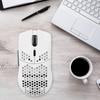 Wireless Gaming HXSJT66 Computer Gaming Mouse with 6 RGB Backlight Modes and 4 Adjustable DPI Levels for PC Laptop Mouse, 2.4GHz (White)