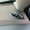 For Nissan Rogue 2021-2024 Carbon Fiber Dashboard Air Outlet Vent Cover Trim