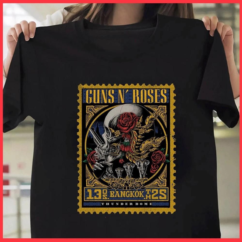 Guns N Roses 2025 Bangkok Concert  World Tour Fan Merch S-4XL Unisex T-Shirt M