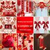 Complete Wedding Room Decoration Set: Bride & Groom's Bedroom Decor Essentials