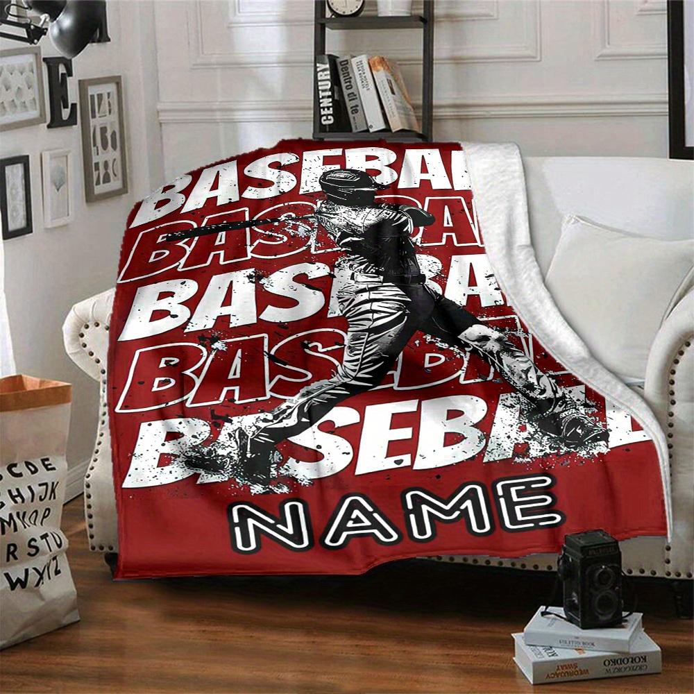 Baseball Home Blankets Comfortable Soft Portable Allseason Multipurpose Blanket For Picnics Sofas Offices Beds Living Rooms Suitable As Gifts For
